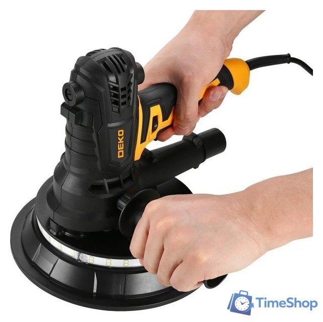 Эксцентриковая шлифмашина Deko DKWS1050 LED 083-1036 - Изображение №5 — Интернет-магазин Time-Shop