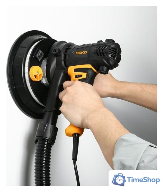 Эксцентриковая шлифмашина Deko DKWS1050 LED 083-1036 - Изображение №6 — Интернет-магазин Time-Shop