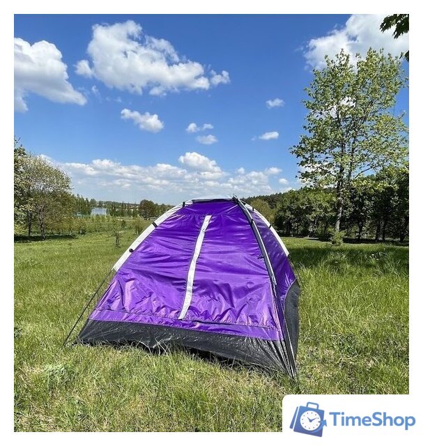 Треккинговая палатка Calviano Acamper Domepack 2 (фиолетовый) - Изображение №11 — Интернет-магазин Time-Shop