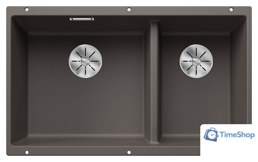 Кухонная мойка Blanco Subline 430/270-U 527350 (вулканический серый) - Изображение №2 — Интернет-магазин Time-Shop