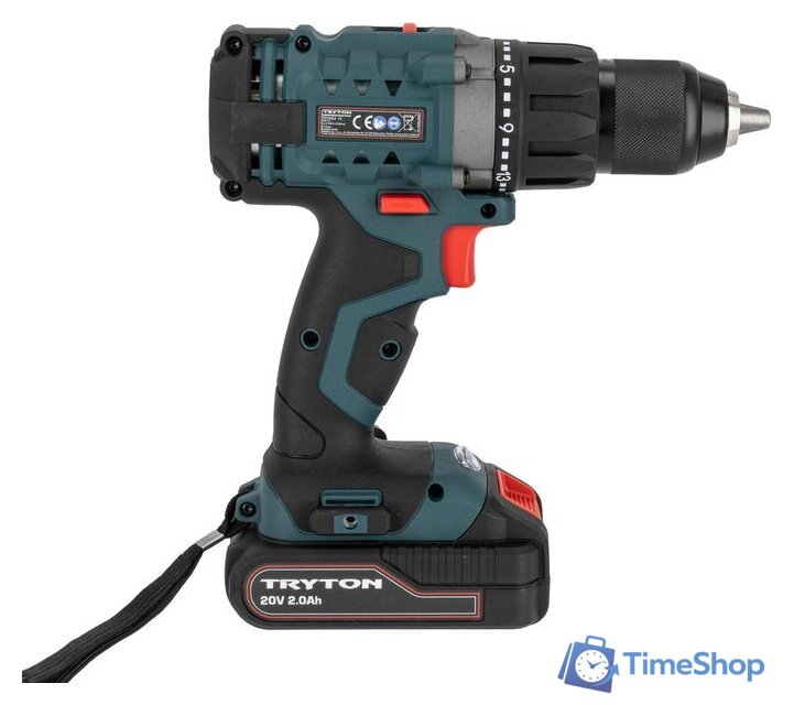 Дрель-шуруповерт Tryton TCV20L2 (с 2-мя АКБ, кейс) - Изображение №6 — Интернет-магазин Time-Shop