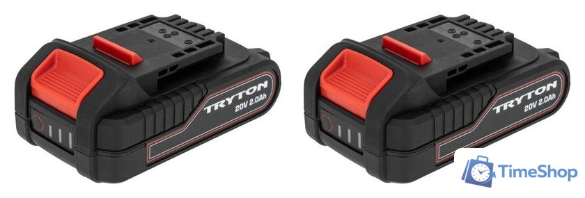 Дрель-шуруповерт Tryton TCV20L2 (с 2-мя АКБ, кейс) - Изображение №10 — Интернет-магазин Time-Shop