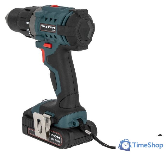 Дрель-шуруповерт Tryton TCV20L2 (с 2-мя АКБ, кейс) - Изображение №3 — Интернет-магазин Time-Shop