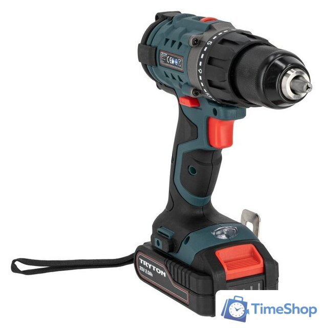 Дрель-шуруповерт Tryton TCV20L2 (с 2-мя АКБ, кейс) - Изображение №7 — Интернет-магазин Time-Shop