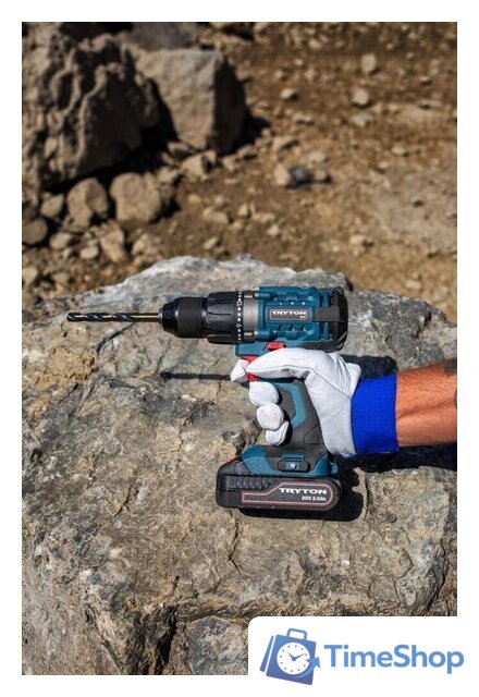 Дрель-шуруповерт Tryton TCV20L2 (с 2-мя АКБ, кейс) - Изображение №14 — Интернет-магазин Time-Shop