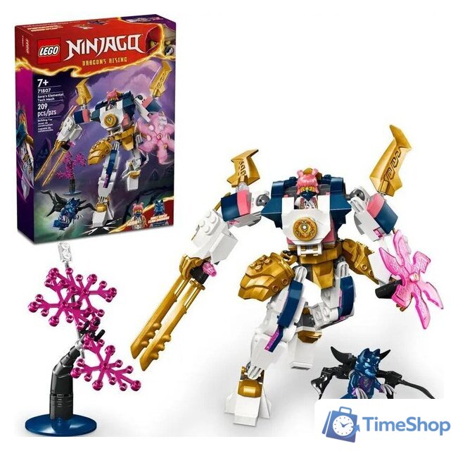 Конструктор LEGO Ninjago 71807 Технический робот Сора - Изображение №2 — Интернет-магазин Time-Shop