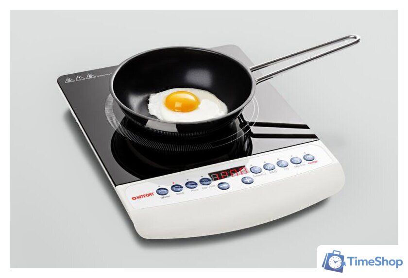 Настольная плита Kitfort KT-101 - Изображение №6 — Интернет-магазин Time-Shop