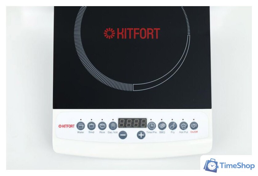 Настольная плита Kitfort KT-101 - Изображение №3 — Интернет-магазин Time-Shop