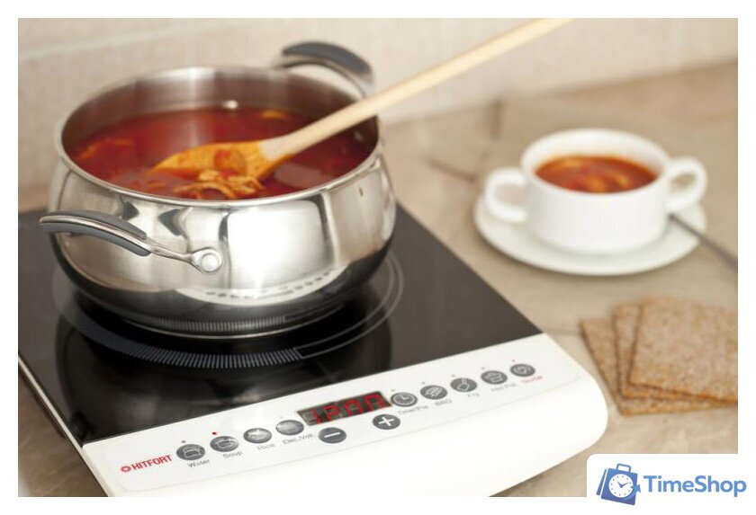 Настольная плита Kitfort KT-101 - Изображение №7 — Интернет-магазин Time-Shop