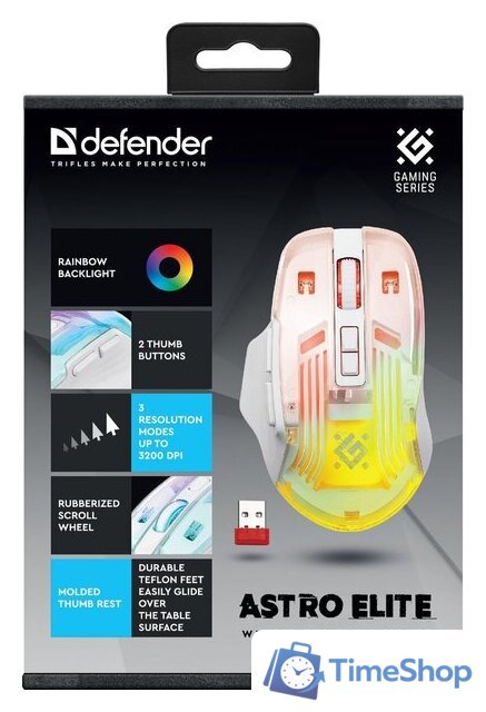 Игровая мышь Defender Astro Elite GM-056 - Изображение №6 — Интернет-магазин Time-Shop