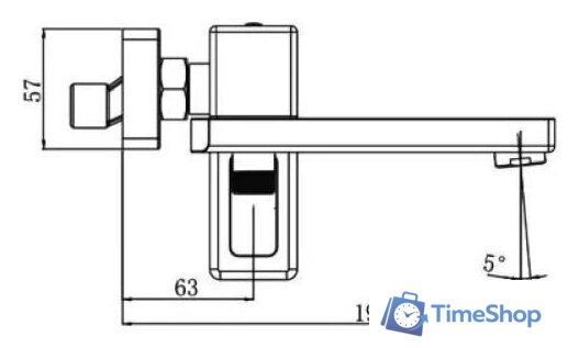 Смеситель Gappo G3217-3 - Изображение №2 — Интернет-магазин Time-Shop