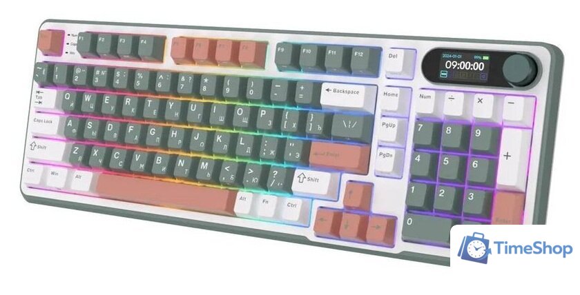 Клавиатура Royal Kludge RK-S98 RGB Camping (RK Brown) - Изображение №3 — Интернет-магазин Time-Shop