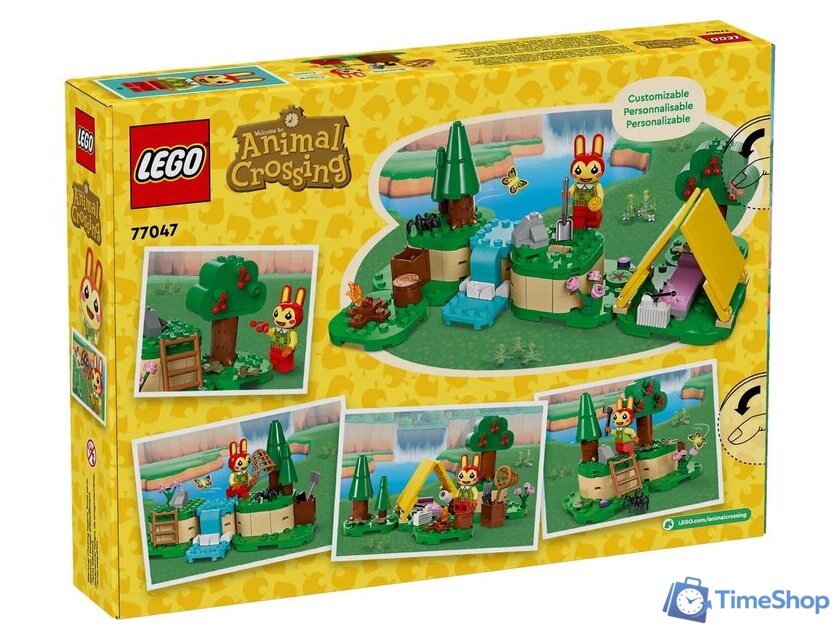 Конструктор LEGO Animal Crossing Bunnie's Outdoor Activities 77047 - Изображение №2 — Интернет-магазин Time-Shop