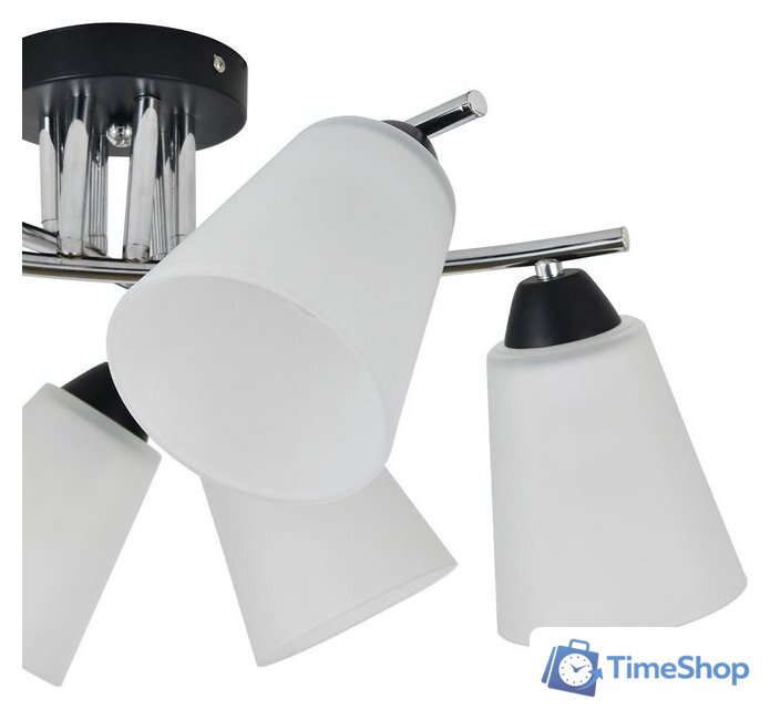 Подвесная люстра Escada 2132/6P (черный/хром) - Изображение №4 — Интернет-магазин Time-Shop