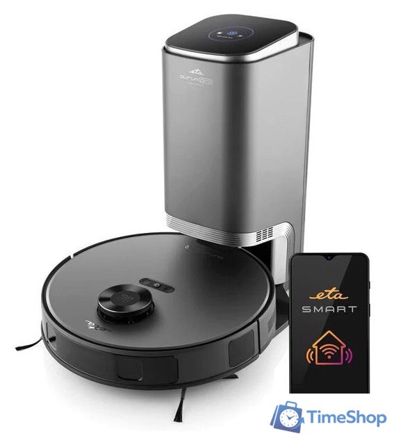 Робот-пылесос ETA Aurum PRO 6241 90000 (серый) - Изображение №1 — Интернет-магазин Time-Shop