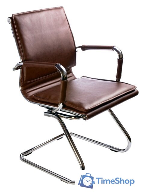 Офисный стул Бюрократ CH-993-Low-V (коричневый) - Изображение №1 — Интернет-магазин Time-Shop