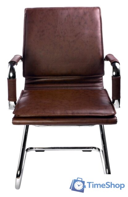 Офисный стул Бюрократ CH-993-Low-V (коричневый) - Изображение №2 — Интернет-магазин Time-Shop