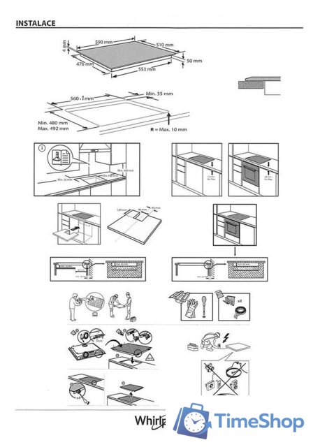Варочная панель Whirlpool WS Q2760 BF - Изображение №13 — Интернет-магазин Time-Shop