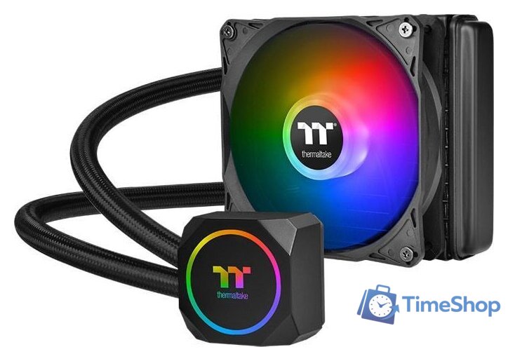 Система жидкостного охлаждения для процессора Thermaltake TH120 ARGB CL-W285-PL12SW-A - Изображение №1 — Интернет-магазин Time-Shop