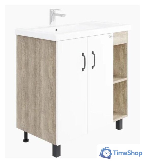  Onika Тумба под умывальник Тимбер 80.10 108045 - Изображение №1 — Интернет-магазин Time-Shop