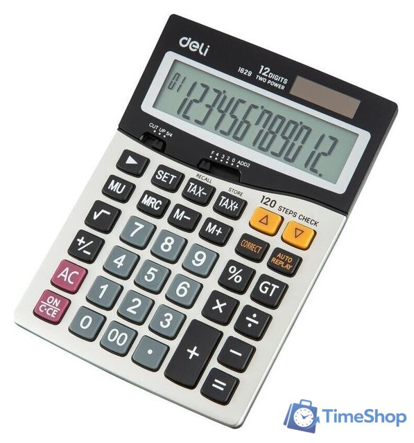 Бухгалтерский калькулятор Deli 1629 - Изображение №2 — Интернет-магазин Time-Shop