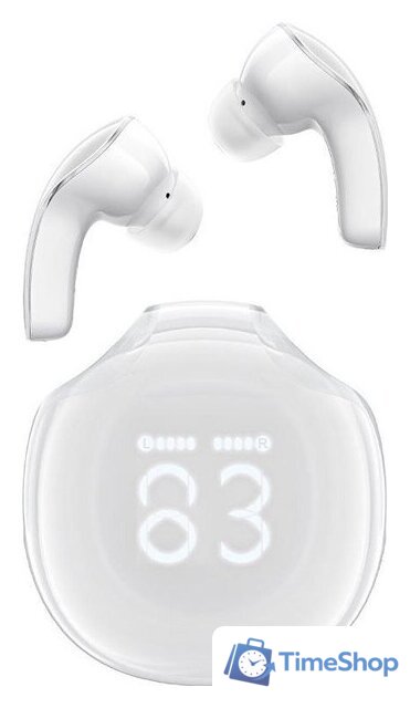 Наушники AceFast T9 Crystal Air (белый) - Изображение №1 — Интернет-магазин Time-Shop