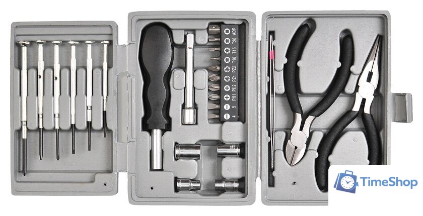 Универсальный набор инструментов Buro TC-2101 (25 предметов) - Изображение №1 — Интернет-магазин Time-Shop