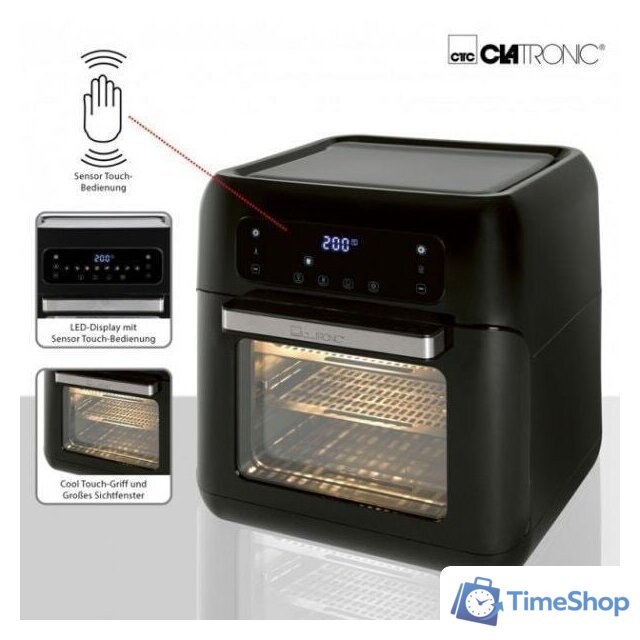 Аэрогриль (аэрофритюрница) Clatronic FR 3747 H - Изображение №3 — Интернет-магазин Time-Shop