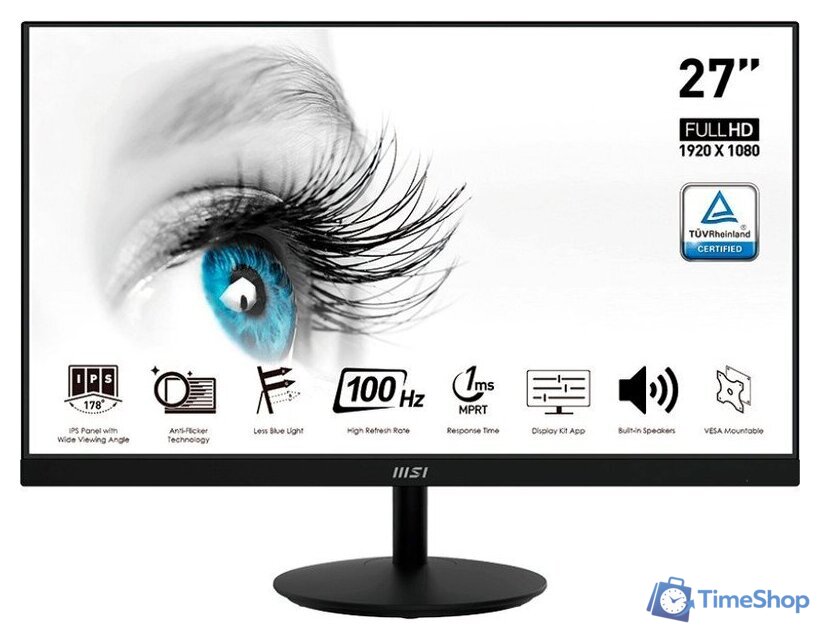 Монитор MSI Pro MP271A - Изображение №1 — Интернет-магазин Time-Shop
