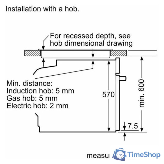 Электрический духовой шкаф Bosch Serie 4 HRG232EB3 - Изображение №10 — Интернет-магазин Time-Shop
