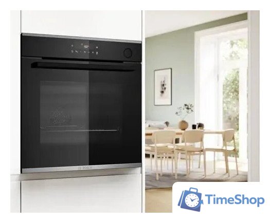 Электрический духовой шкаф Bosch Serie 4 HRG232EB3 - Изображение №6 — Интернет-магазин Time-Shop