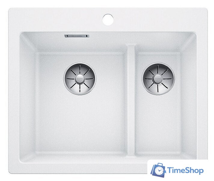 Кухонная мойка Blanco Pleon 6 Split (белый) [521693] - Изображение №1 — Интернет-магазин Time-Shop