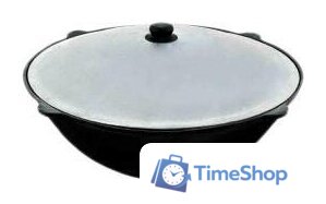 Казан Grand Metall Invest Узбекский 12 л, круглое дно - Изображение №1 — Интернет-магазин Time-Shop