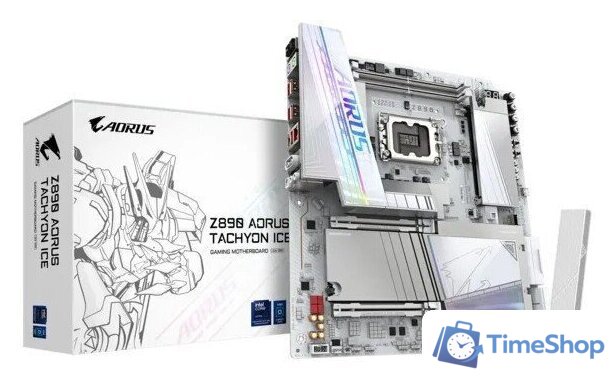 Материнская плата Gigabyte Z890 Aorus Tachyon Ice - Изображение №4 — Интернет-магазин Time-Shop
