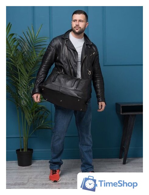 Дорожная сумка Carlo Gattini Classico Campora 4019-01 (черный) - Изображение №7 — Интернет-магазин Time-Shop