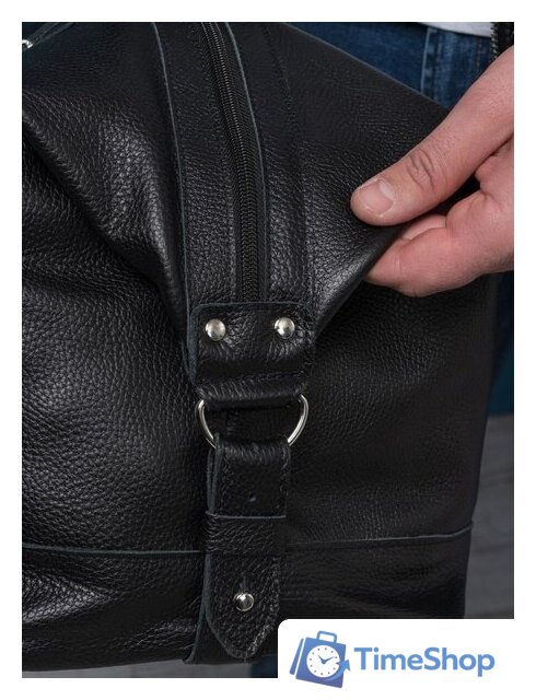 Дорожная сумка Carlo Gattini Classico Campora 4019-01 (черный) - Изображение №10 — Интернет-магазин Time-Shop