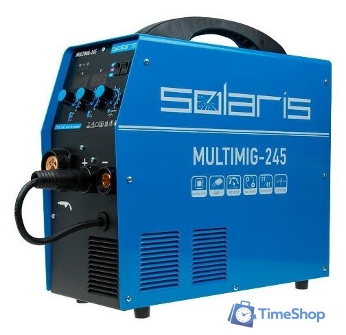 Сварочный инвертор Solaris MULTIMIG-245 - Изображение №1 — Интернет-магазин Time-Shop