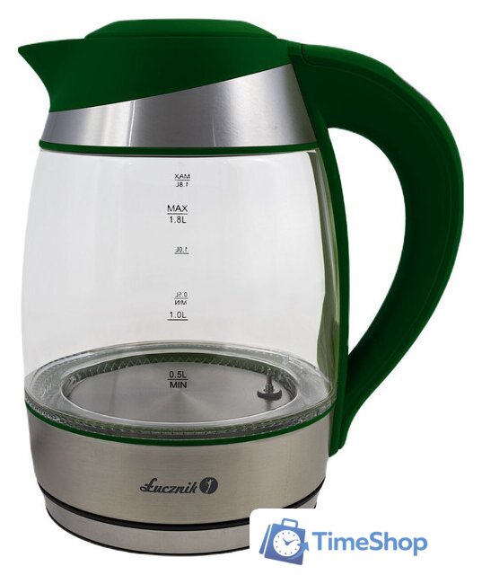 Электрический чайник Lucznik WK-2020 (зеленый) - Изображение №1 — Интернет-магазин Time-Shop