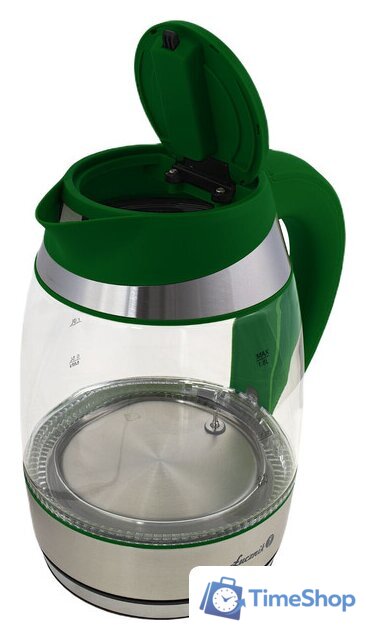 Электрический чайник Lucznik WK-2020 (зеленый) - Изображение №3 — Интернет-магазин Time-Shop