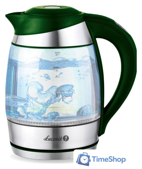 Электрический чайник Lucznik WK-2020 (зеленый) - Изображение №5 — Интернет-магазин Time-Shop