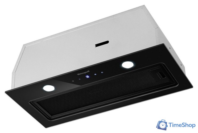 Кухонная вытяжка Weissgauff Dubhe 600 Black Touch - Изображение №1 — Интернет-магазин Time-Shop