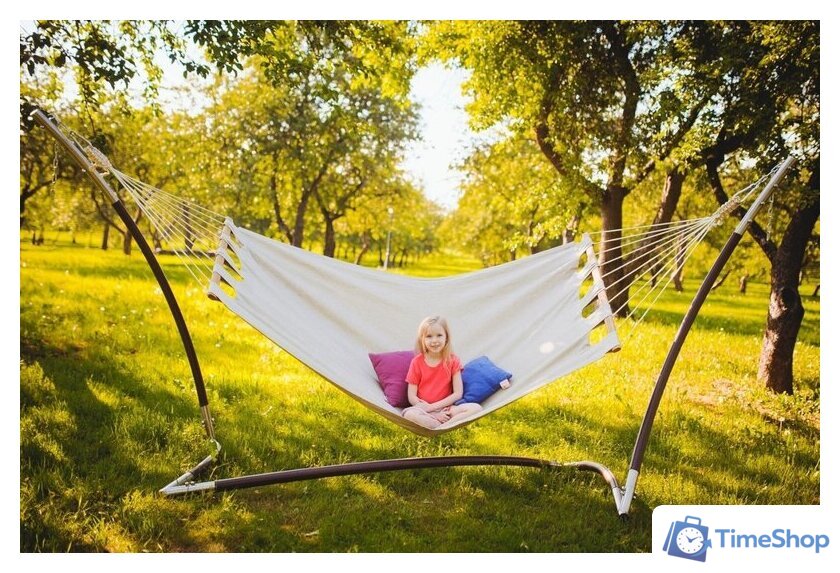 Дачный гамак Гамак-Бай с брусками морковный [SB392DP] - Изображение №5 — Интернет-магазин Time-Shop