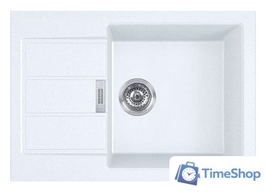 Кухонная мойка Franke Sirius 2.0 S2D 611-62 (435) Tectonite 143.0628.361 (белый) - Изображение №1 — Интернет-магазин Time-Shop