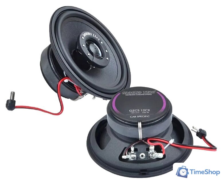 Коаксиальная АС Ground Zero GZCS 12CX - Изображение №1 — Интернет-магазин Time-Shop