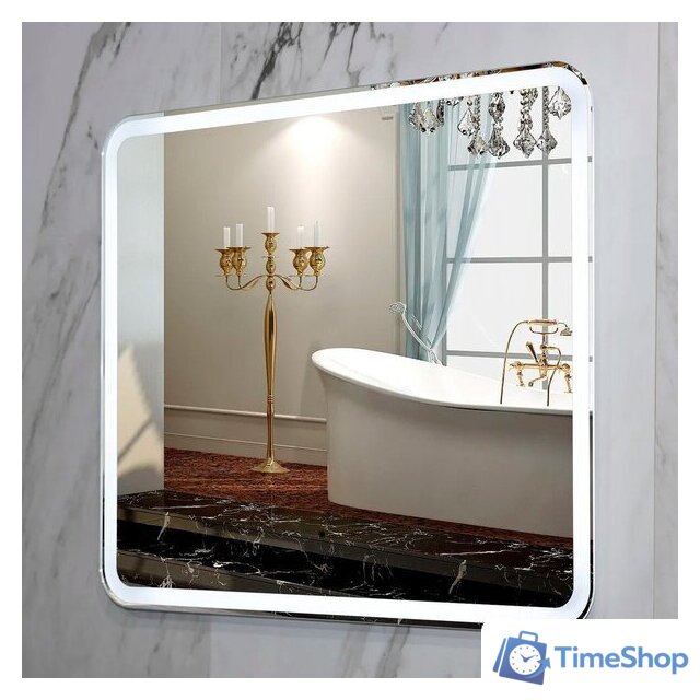  Пекам Зеркало Marta 1 80x70 marta1-80x70B (с подсветкой,с бесконтактным сенсором) - Изображение №5 — Интернет-магазин Time-Shop