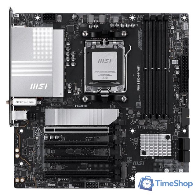Материнская плата MSI Pro B850M-P WiFi - Изображение №1 — Интернет-магазин Time-Shop