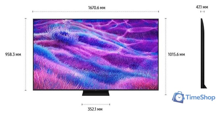 MiniLED телевизор Samsung AI Neo QLED QN80F QE75QN80FAUXRU - Изображение №5 — Интернет-магазин Time-Shop