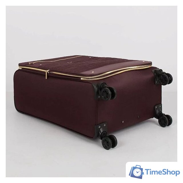 Чемодан-спиннер Grott 338-1731/3-28 (бордовый) - Изображение №3 — Интернет-магазин Time-Shop