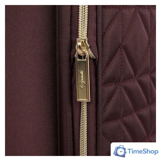 Чемодан-спиннер Grott 338-1731/3-28 (бордовый) - Изображение №4 — Интернет-магазин Time-Shop