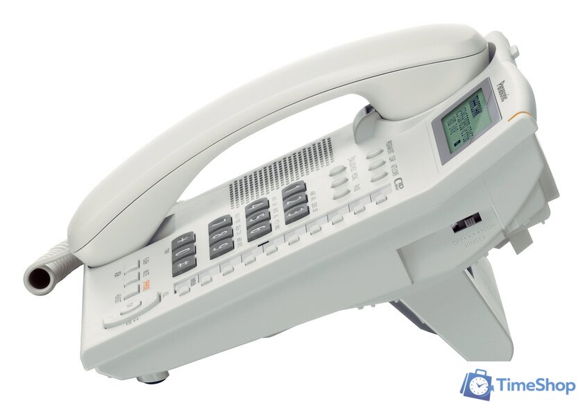 Проводной телефон Panasonic KX-TS2388UAW (белый) - Изображение №2 — Интернет-магазин Time-Shop